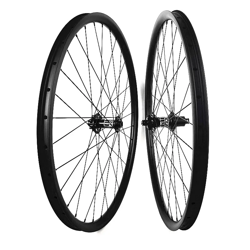 29er Углеродные mtb дисковые колеса 32x28 мм сверхлегкие бескамерные велосипедные BM440