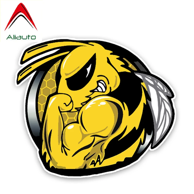 Модная Автомобильная наклейка Aliauto красивое Очаровательное украшение Hornets ПВХ