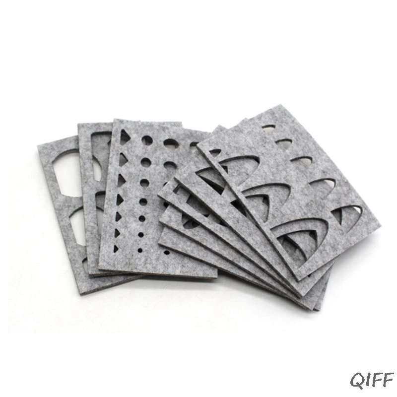 8 шт шерстяной войлок форма игла валяния DIY ремесло трафарет аппликация