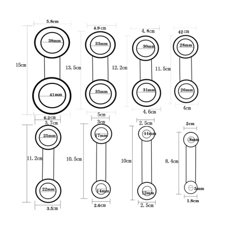 

8 Pieces Woodwind Saxophone Repair Tool for Replace Flat Pressure Leather Pad Leveling Tool