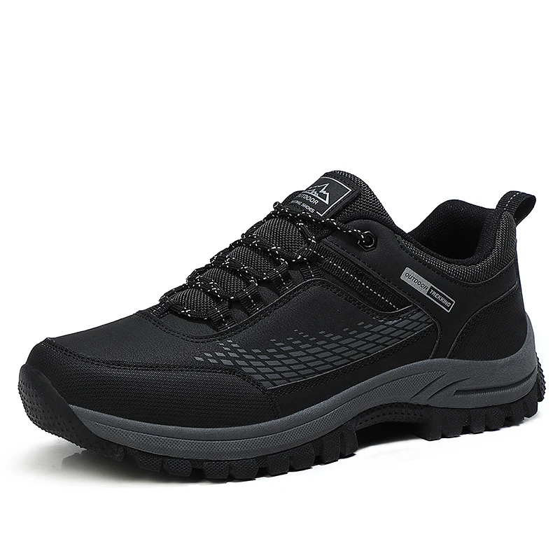 

Professional Men Oudoor Hiking Shoes Watherproof Leather Shoes Mountain Climbing Boots Trekking Sport Sneakers Men Hunting Shoes