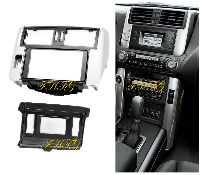 Автомобильный радиоприемник подходит для 2010 Toyota Prado GX/ 150 (LHD) двухдиновая