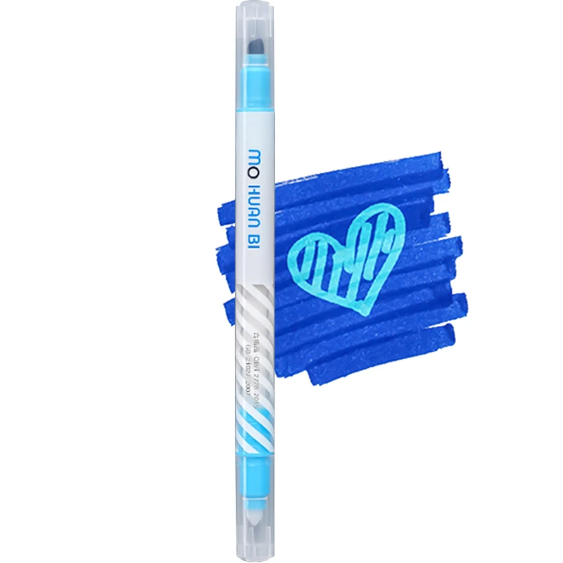 Andstal волшебный 12 цветов меняющий цвет Хайлайтер для скрапбукинга акварельный