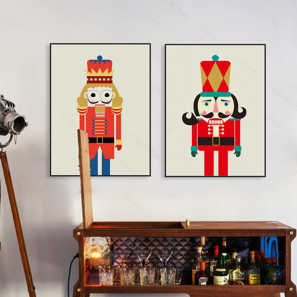 Традиционная винтажная картина для оформления стен детской комнаты Настенная