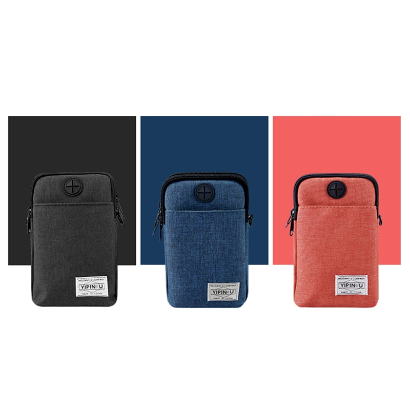 

YIPINU многофункциональная сумка водонепроницаемый уличный телефон с защитой от кражи, Спортивная мини-сумка, кошелек, держатель для удостове...