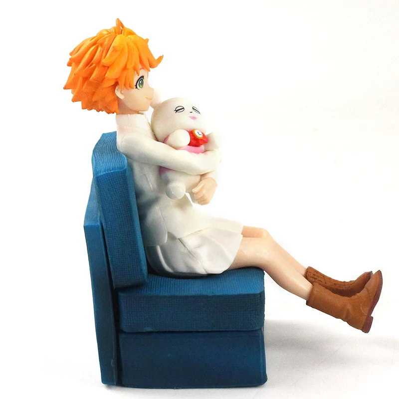 14cm Anime Figure The Promised Neverland Emma Norman Ray Leisure Time Version PVC Action Toys | Игрушки и хобби