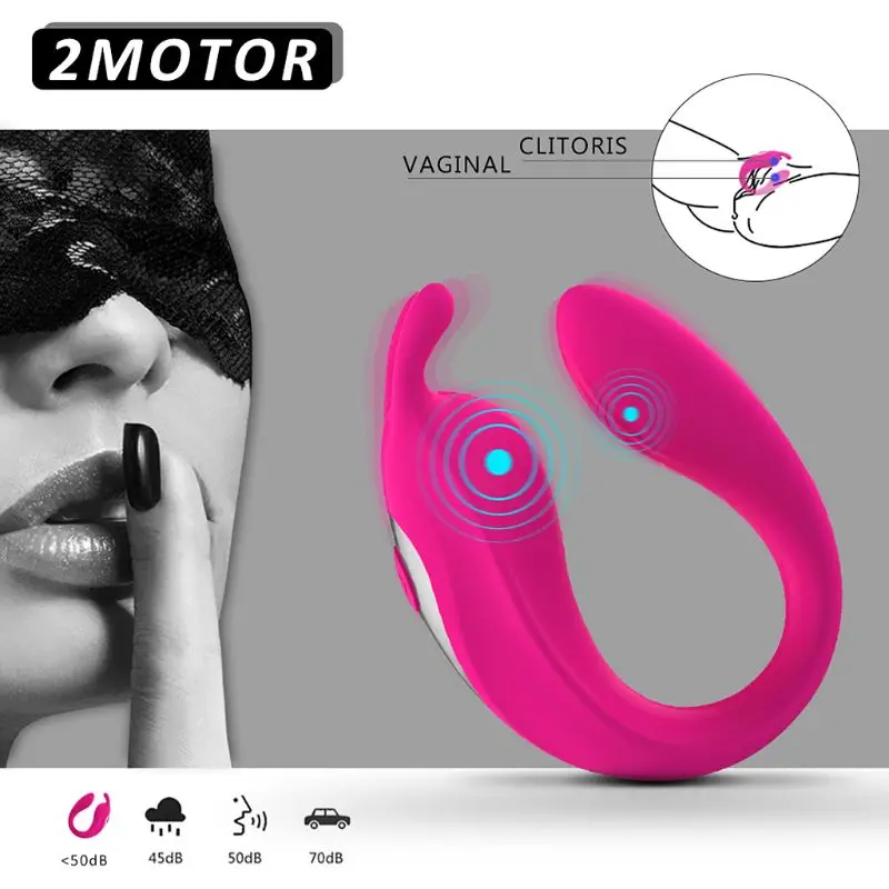 12 Частотный вибратор беспроводной дистанционный массажер с управлением двойные