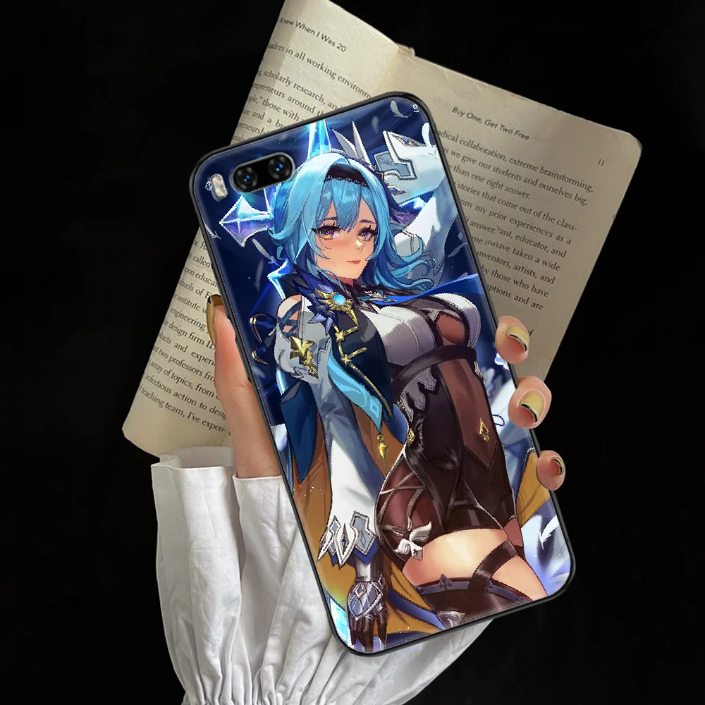Чехол для телефона Eula GAME Genshin Impact для Xiaomi Mi Max, Note 3, A2, A3, 8, 9, 9T, 10 Lite Pro, Ультрачерный чехол из ТПУ prime с 3D рисунком (art.: 3920b6bb9ebf2) - 3920b6bb9ebf2