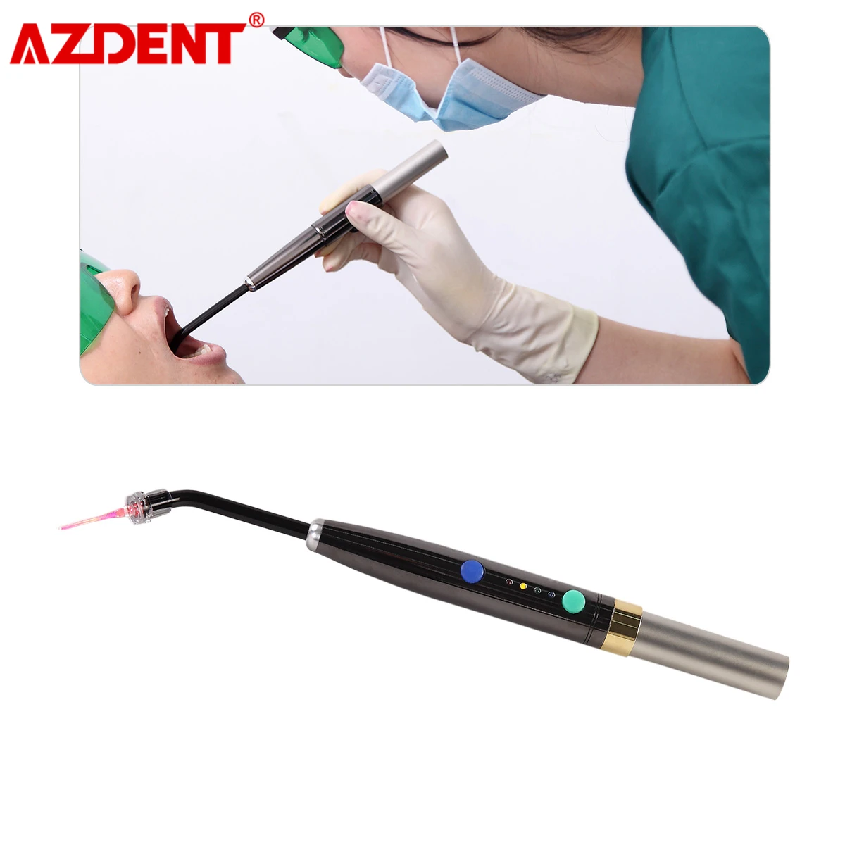 Стоматологическое фотоактивационное дезинфекционное медицинское лазерное