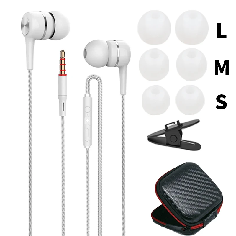 White upgrade 2 Gift VPB S12 спортивные наушники,, проводные, супер бас, 3,5 мм, трещины, красочные, гарнитура, вкладыши с микрофоном, свободные руки для samsung - Цвет: White upgrade 2 Gift