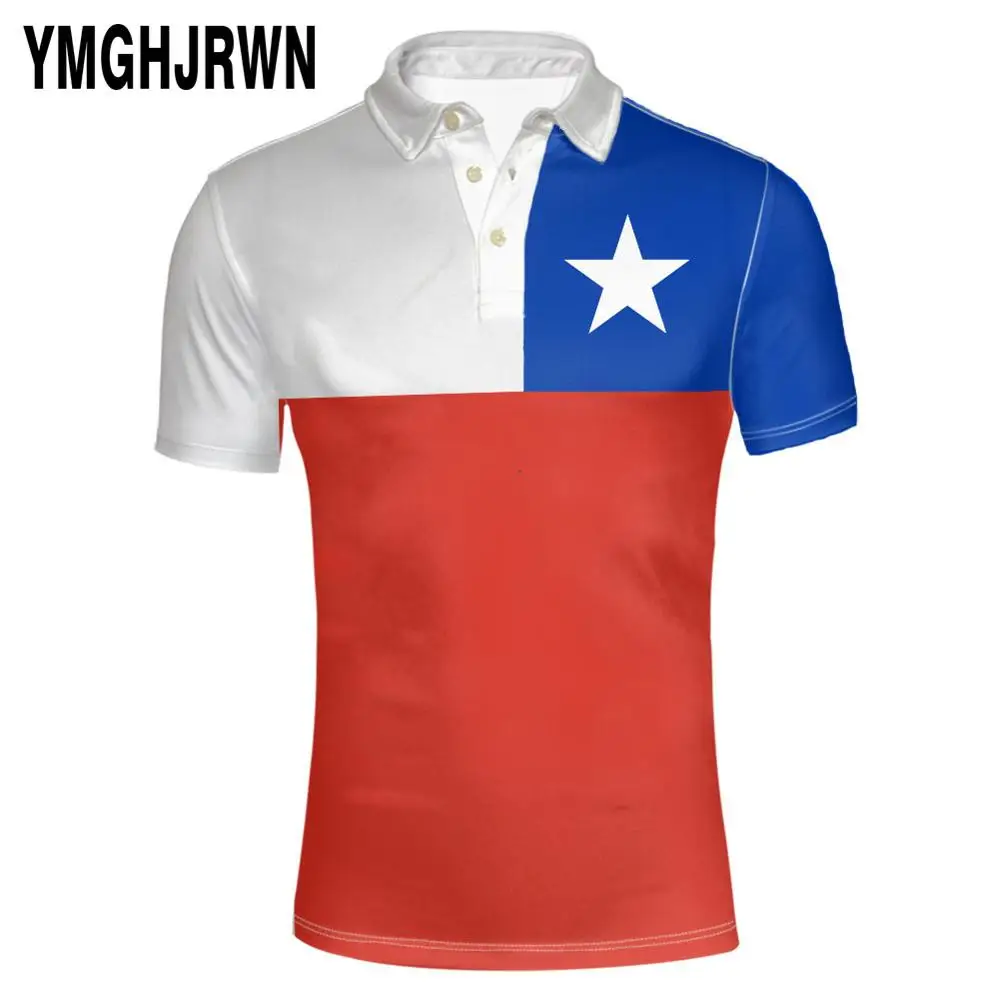 Чили Молодежная самодельная рубашка-поло chl с именным номером на заказ