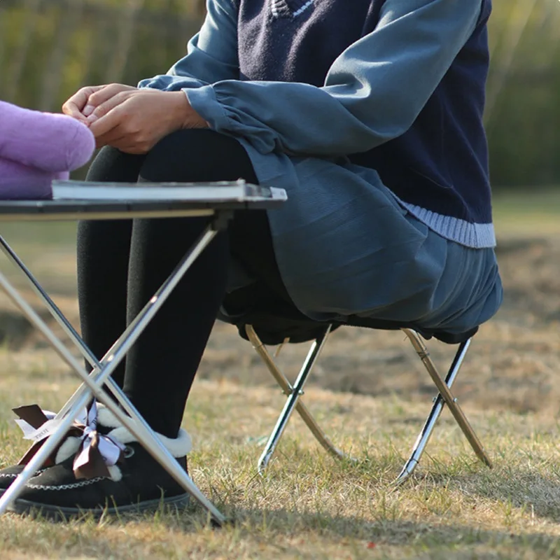 

Camping Clutch Folding Stool Folding Chair Outdoor Portable Fishing Chair Fishing Tackle Fish Chair