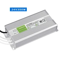 waterproof ip67 led driver led power dc24v 200w 300w power supply for led strip light led power adapter supply outdoor