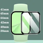3D Защитная пленка для Apple Watch Series 7 6 5 4 3 2 SE 41 мм 45 мм 44 мм 42 мм 38 мм 40 мм iWatch 7 41 мм 45 мм защитное стекло Flim