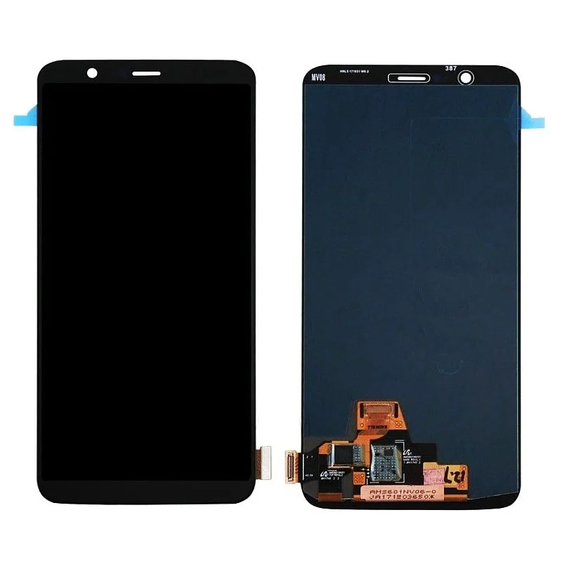 

Высококачественная версия OLED для OnePlus 5T, ЖК-дисплей и дигитайзер, сменный сенсорный экран в сборе, черный