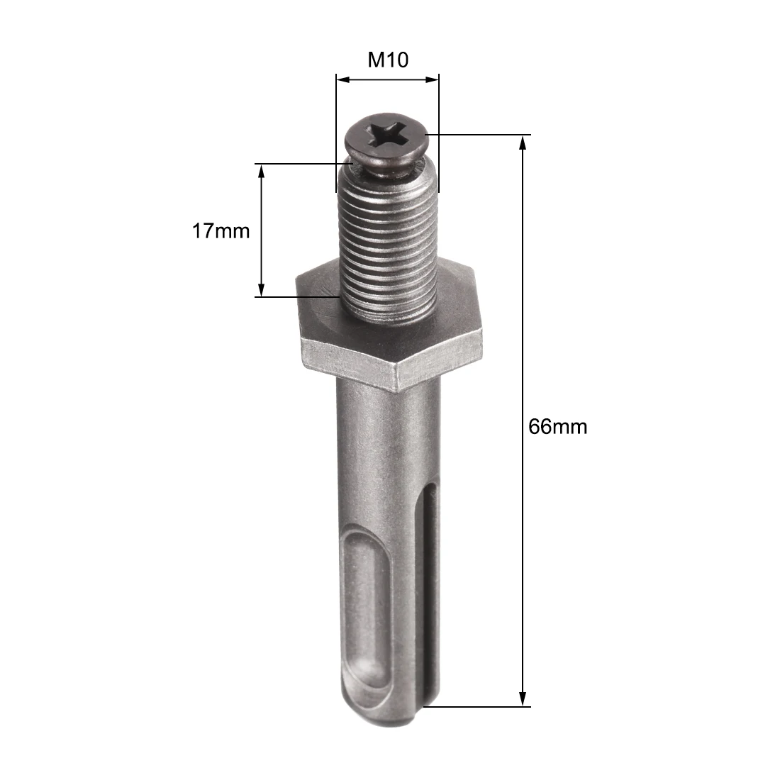 New 1pc/3pcs SDS Plus to 3/8-Inch 1/2-Inch Thread Keyless Quick Change Drill Chuck Adapter Hex Shank for Impact Driver | Инструменты