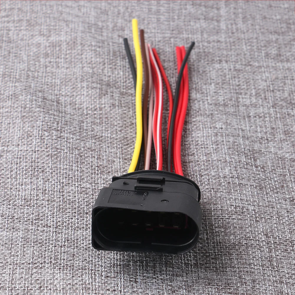 10-контактный электрический разъем корпус с вилкой жгут проводов 1J0973835 для VW Golf Jetta