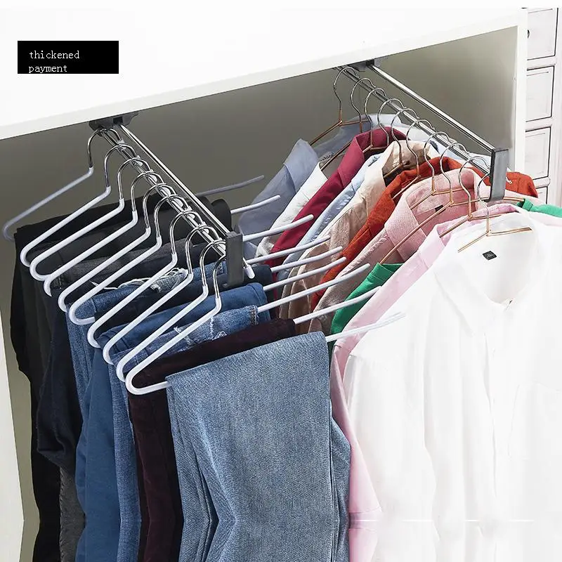 Регулируемый стеллаж для хранения подвесной шкаф Merceria Closet Estante полка органайзер