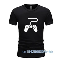 2021 play the game funny gamer t shirt cool 100 cotton simple design t shirts men harajuku tops tees summer casual gift clothes