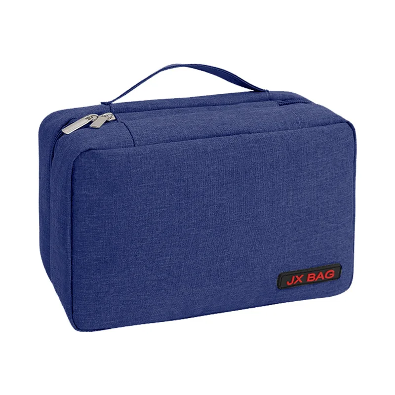 Men Travel Waterproof Oxford Toiletry Bag Women Cosmetic Beautician Case Bathroom and Shower Toilettas Wash Organizer