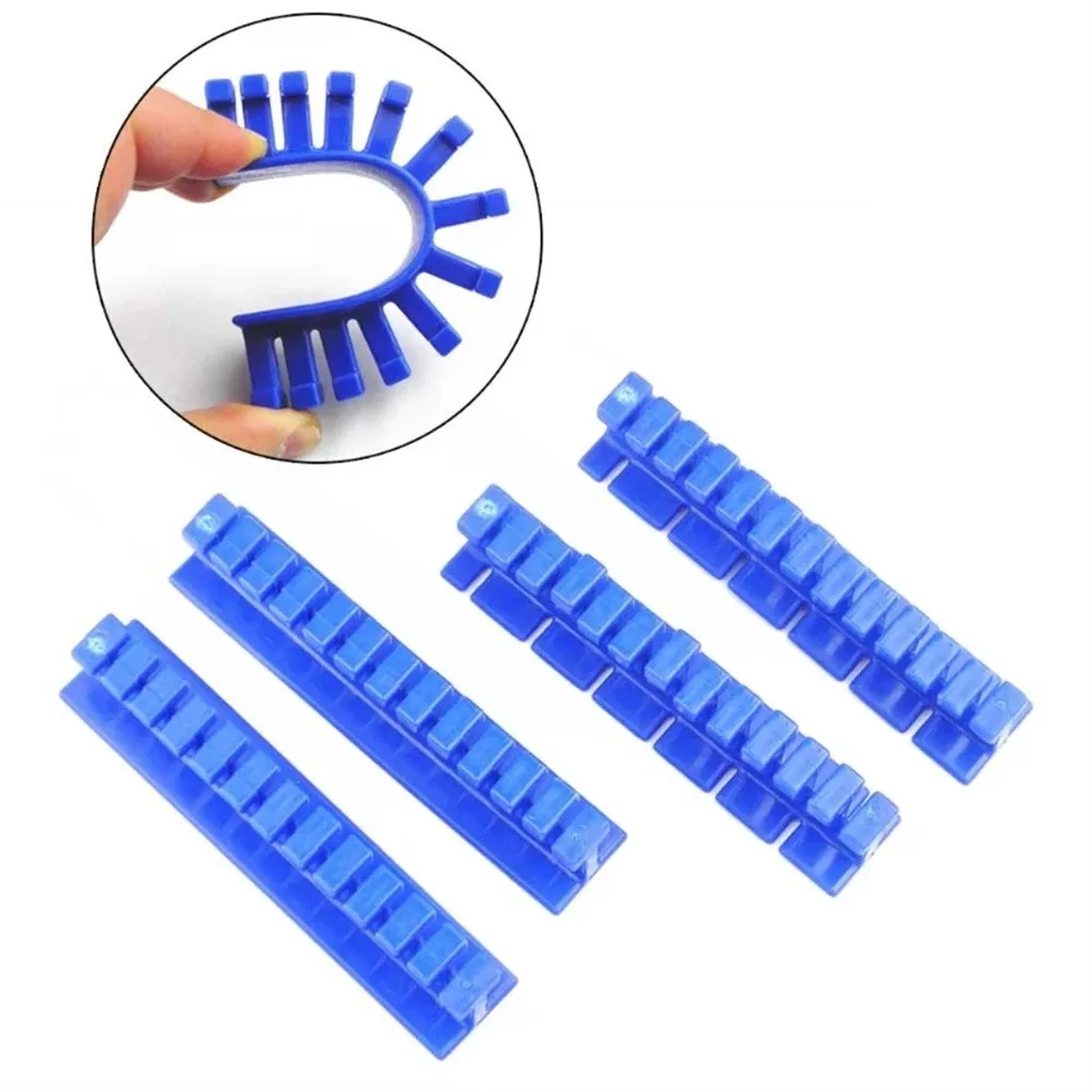

2022 New 4pcs Blue Car Paintless Dent Repair Puller Tabs Dents Removal Holder Kit Nylon Large Area Repairing Dent Tools