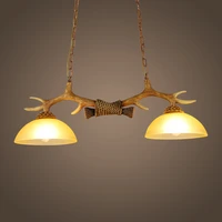 horn deer antler chandelier lighting bar dining room kitchen island chandelier loft decor rustci retro chandelier hanging lamp