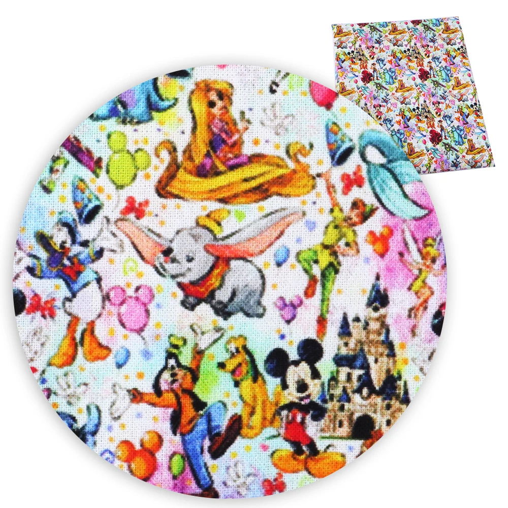 50*145cm Valentines Holiday Pumpkin patchwork cotton fabric for Tissue Kids home textile for Sewing Tilda Doll,c5886 - Цвет: 1070961001