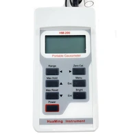 huaming hm 200 acdc portable digital gauss meterhigh accuracy magnetometerhandy tesla meter