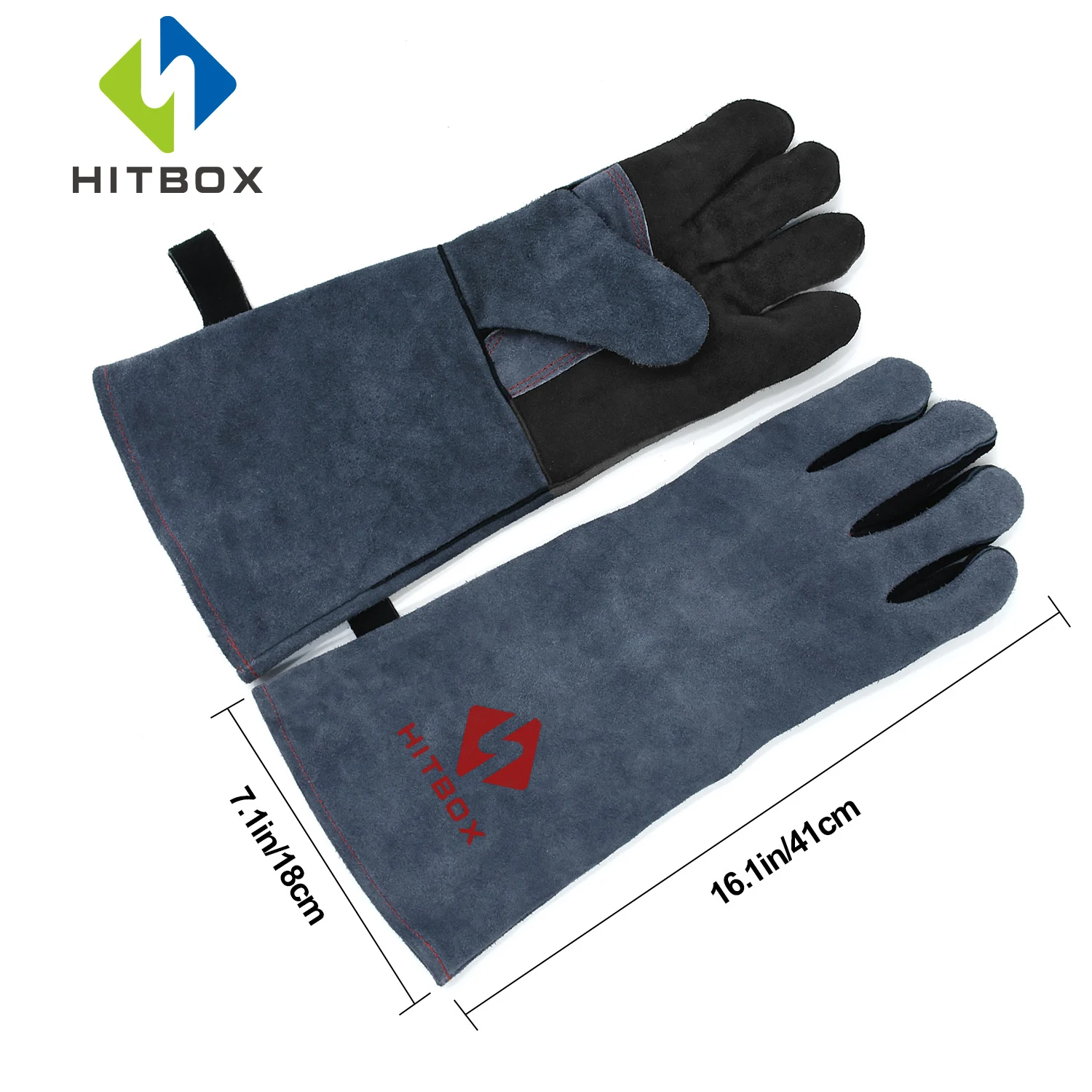Сварочные перчатки HITBOX для барбекю кухонная плита термостойкие питомцев