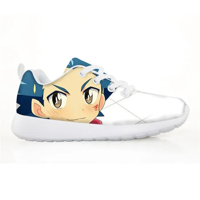 Фиолетовый Новые осенние Beyblade Burst с рисунком детская спортивная обувь для девочек и мальчиков повседневная обувь ультра-легкая мягкая подошва дышащая детская спортивная обувь - Цвет: Фиолетовый