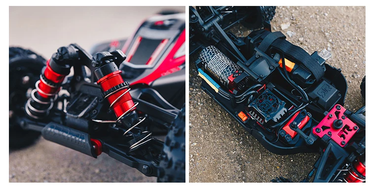 Arrma 1/" Тайфун" 6S четырёхколёсный вагончик с привода бесщеточный внедорожных RTR вездехода