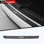 Тканевая Защитная Наклейка для багажника автомобиля, аксессуары для автомобиля, украшение для Peugeot 3008 GT, наклейки для автомобиля