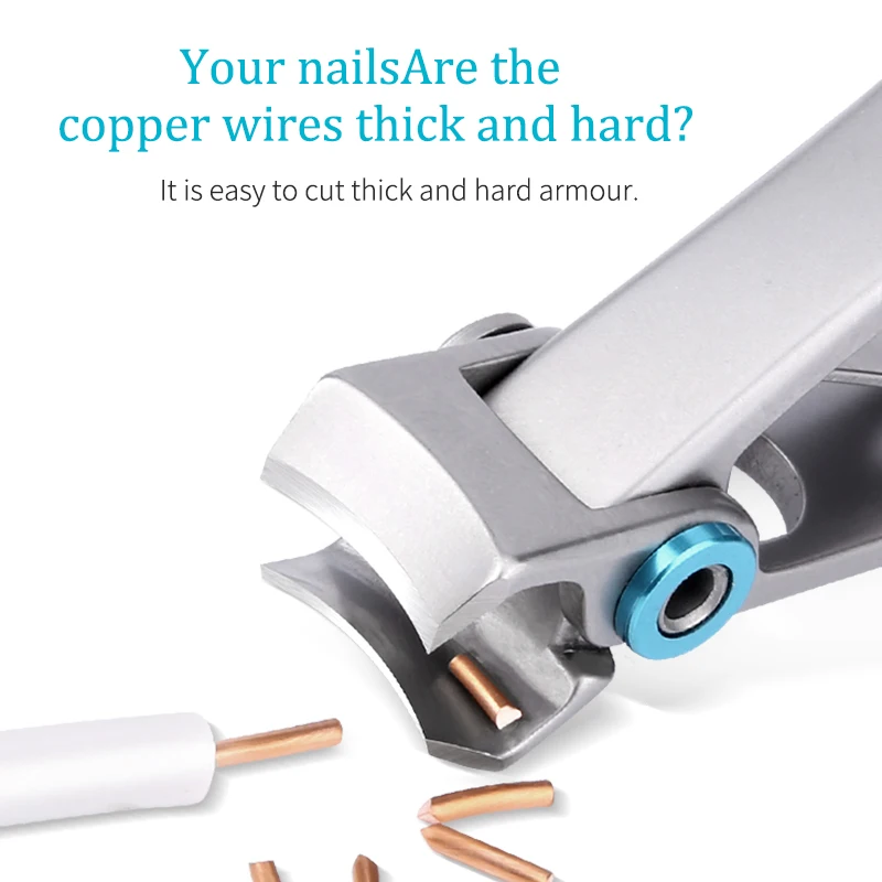 Набор ножей для ногтей большие ножницы одиночные кусачки из нержавеющей стали