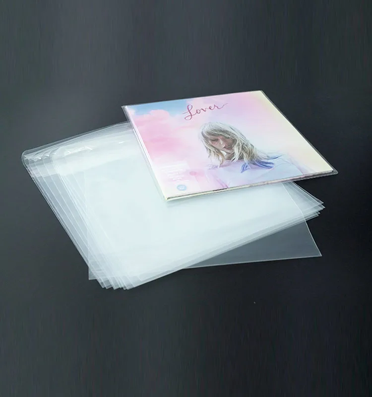 Прозрачные полиэтиленовые защитные перчатки LP для 12-дюймовых пластинок