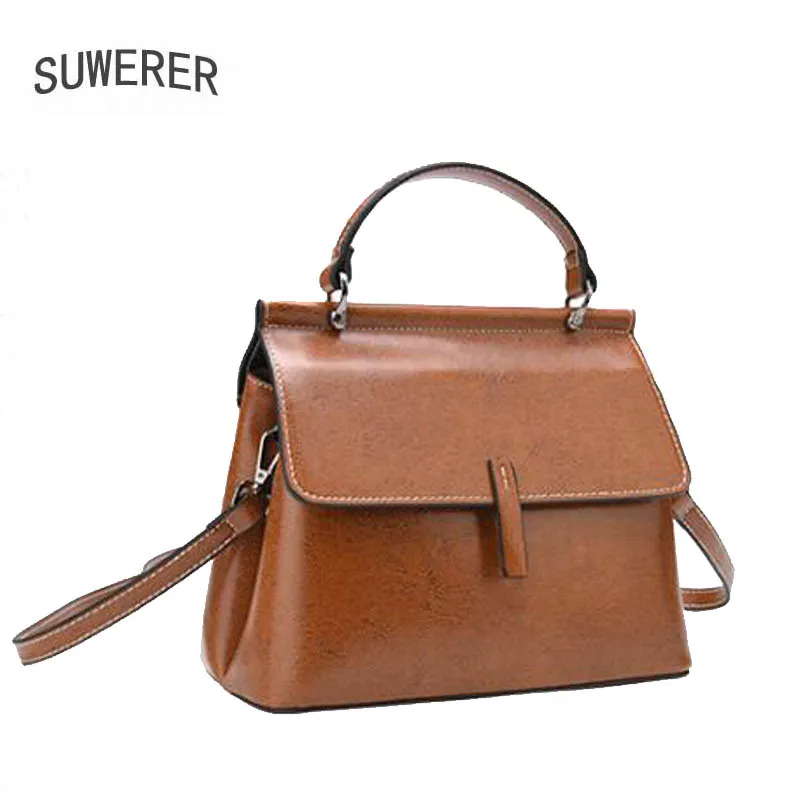 

New Cowhide High Quality Famous Brand Bag women 2020 new leather handbags Women Leather shoulder bag handbag Female bag