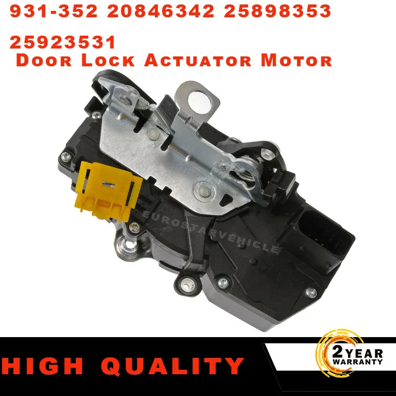 

931-352 Door Lock Actuator Motor for 2005-2007 Pontiac G6 931352 20846342 25898353 25923531