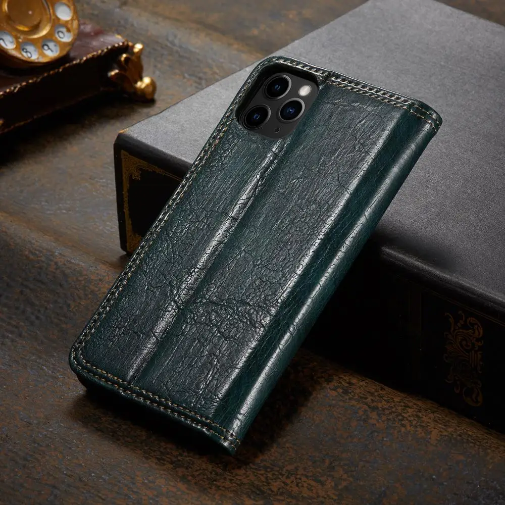 Чехол-книжка Fierre Shann из искусственной кожи чехол для iPhone 7 8 Plus X Xs XR Max 11 11Pro