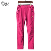 trvlwego hiking camping pants men soft shell keep warm sports skiing outdoor winter waterproof repellent trekking trousers