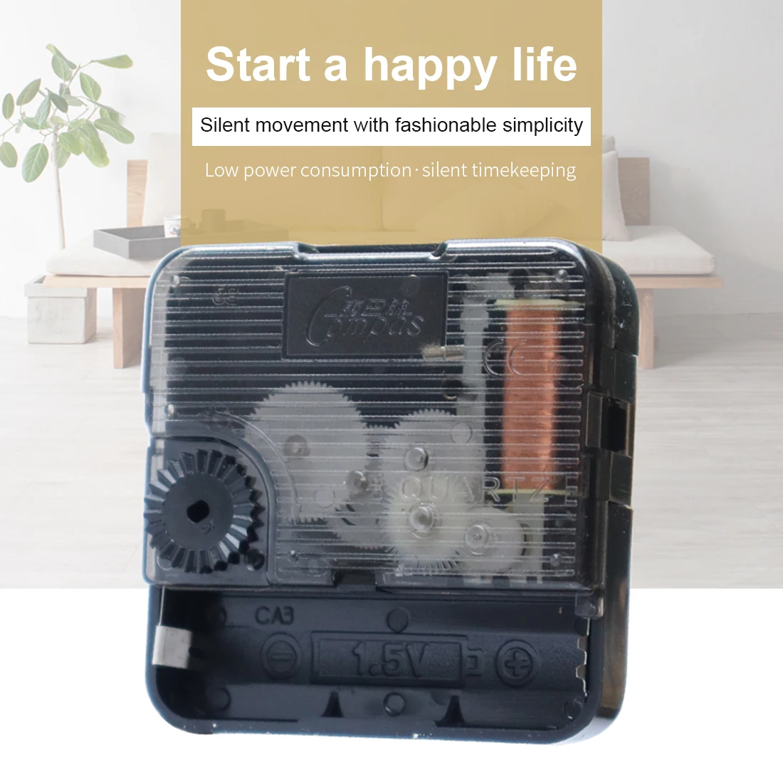 

1 Set Professional Clock Mechanism Clockwork Practical Quartz Wall Silent Clock Movement Repair Tool Parts Kit DIY Set