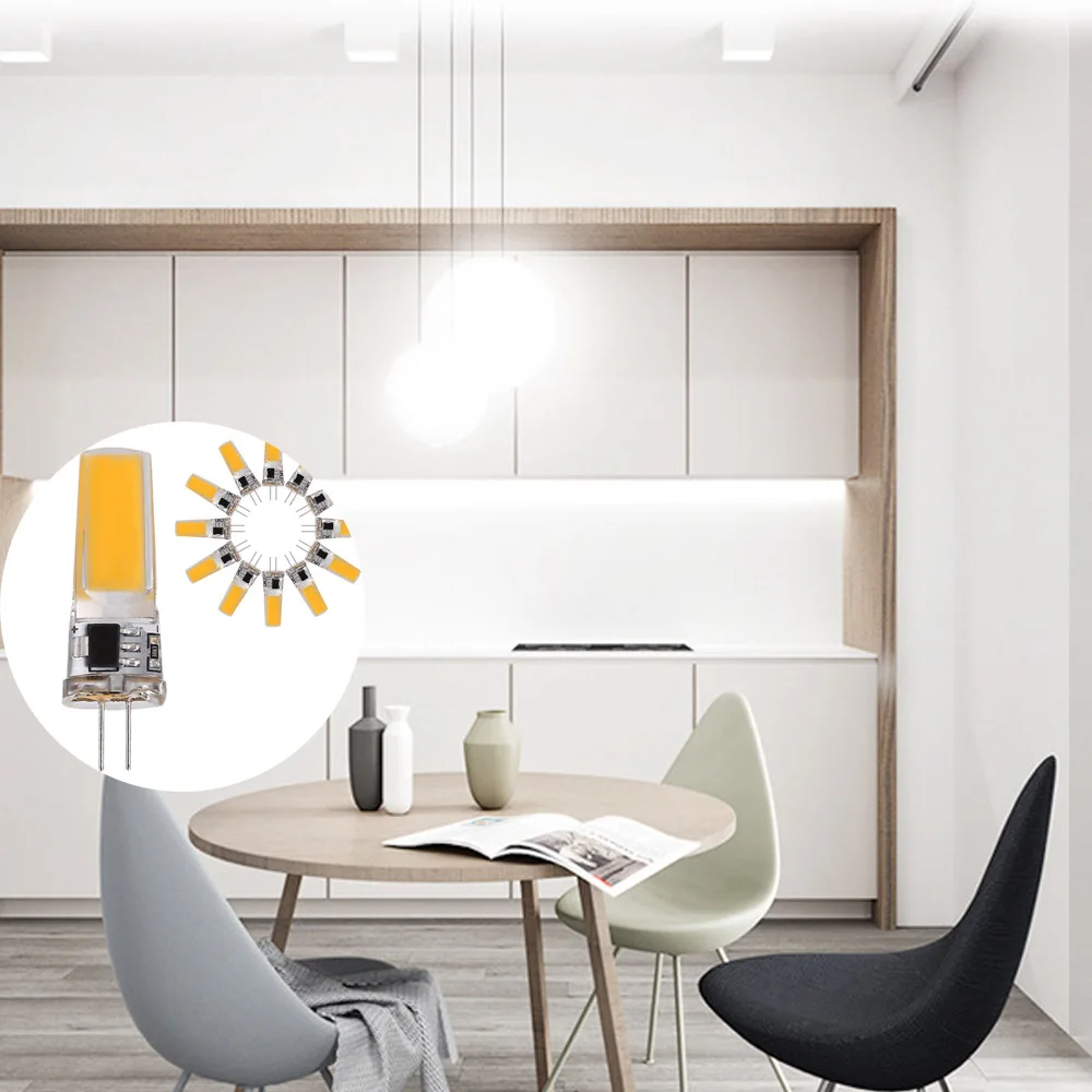 Высококачесветодиодный светодиоды 1 шт. переменный ток 220 В G4 4 Вт новая лампа