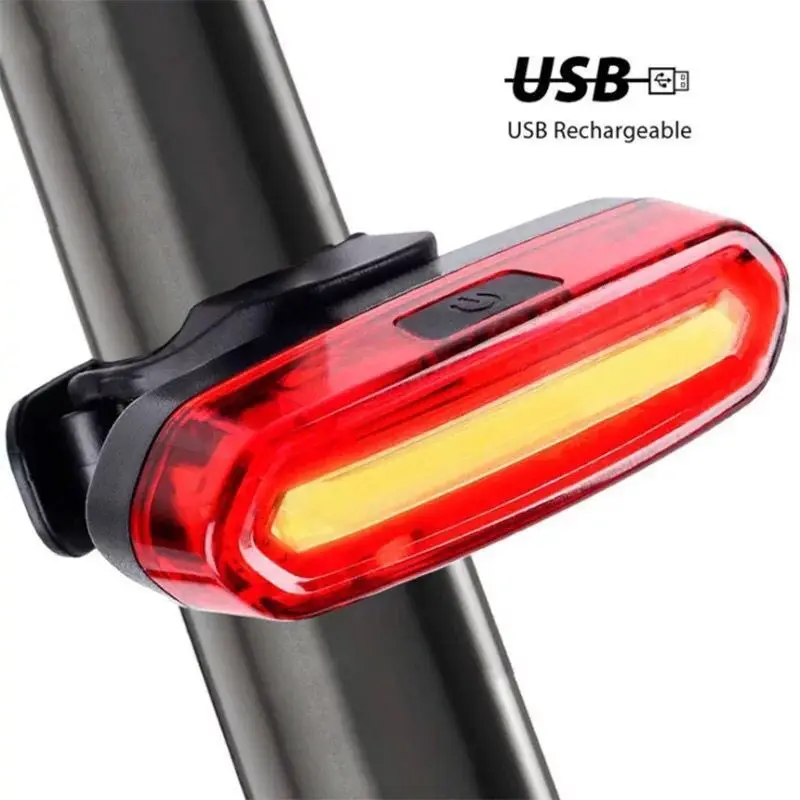 1PC Wheel Up Sepeda Belakang Tahan Air Naik Rear Lampu Led Usb Dibebankan Sepeda Gunung Bersepeda Ekor Cahaya Lampu-Lampu lampu Sepeda