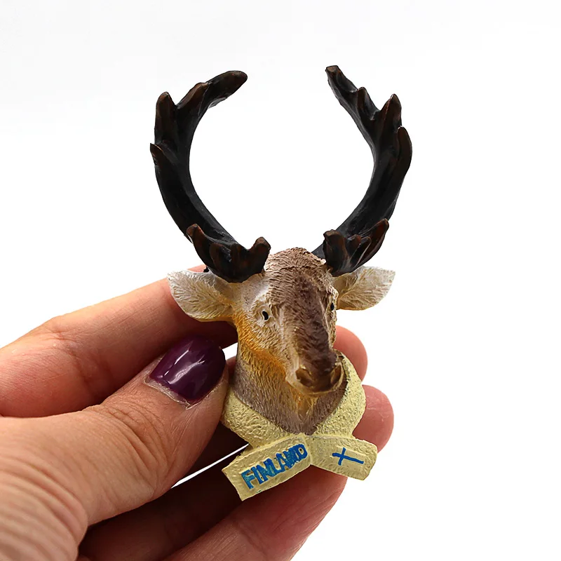 3d-модель в виде животного магнитные наклейки на холодильник Лев орангутан Кения