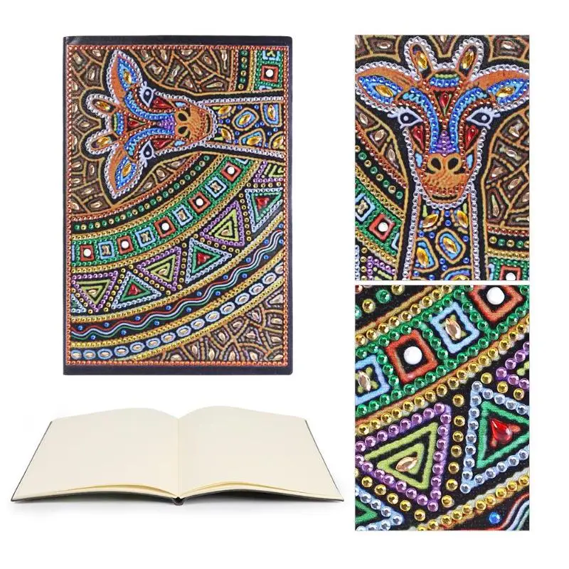 Алмазная живопись Notebook DIY винтажный животный узор алмазная картина специальной