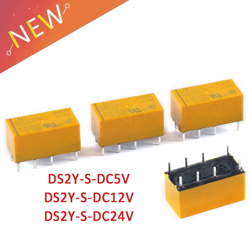 Реле Φ 5V DS2Y-S-DC5V 12V DS2Y-S-DC12V 24V 8PIN DC5V DC24V ZJ | Строительство и ремонт