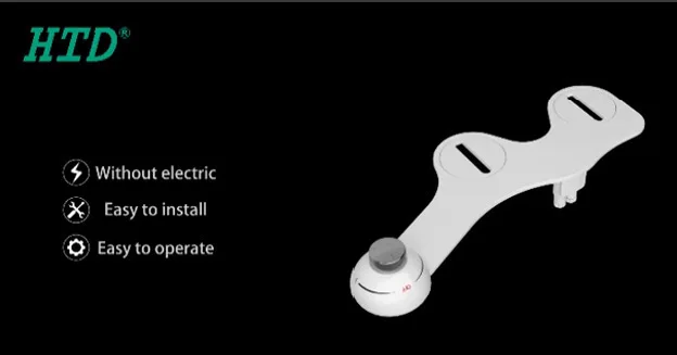 

Non-Electric Bidet Toilet Seat Bidet Attachment Self-Cleaning Nozzle-Fresh Water Bidet Sprayer Mechanical Muslim Shattaf Washing