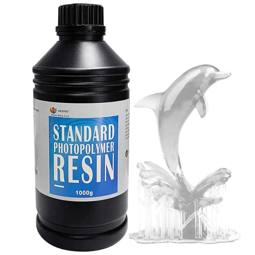 WEISTEK 3D ать 1000 нм жесткая УФ чувствительная Смола 1X/2X/4X g/1L Resina для фотонного моно ЖК