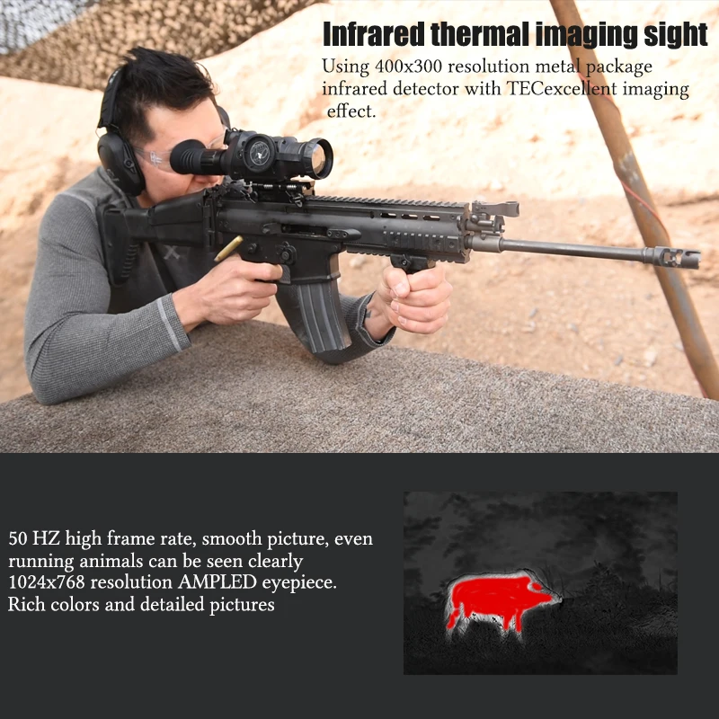 Направляющая TS435 пневматическая винтовка инфракрасный тепловой прицел для охоты