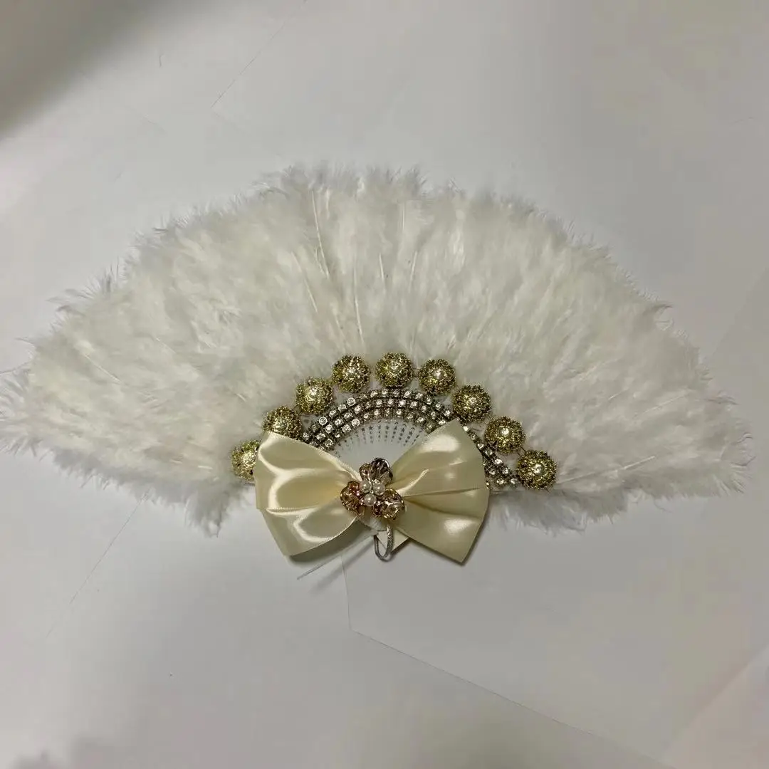 

Свадебные кружевные перья на заказ, Ручной Веер, свадебные украшения, цветные перья, Ручной Веер, традиционное китайское ремесло