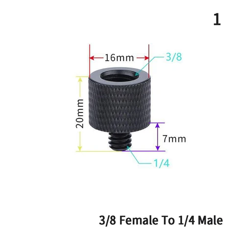 SAFENH Camera Screw Tripod  Adapter 1/4"-3/8"