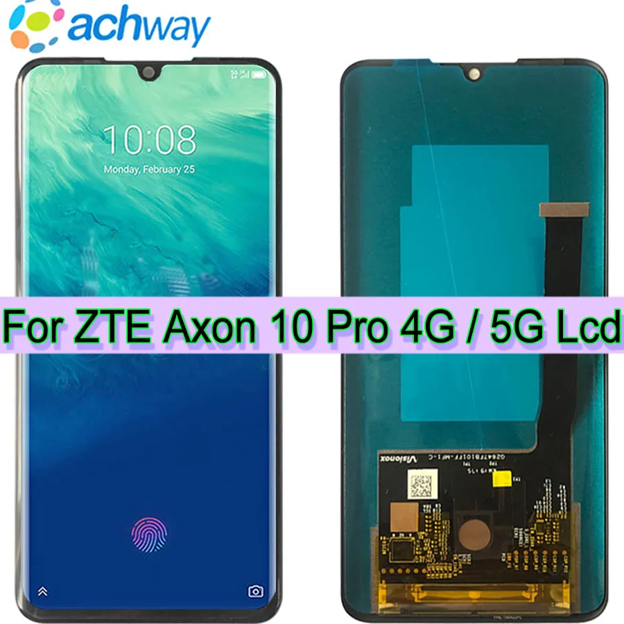 ЖК-дисплей 6,47 дюйма для ZTE Axon 10 Pro A10P3251 A2020